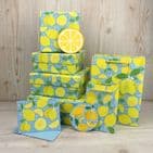 V46053 - Lemons Square Nest of 5 Gift Boxes 1/PK